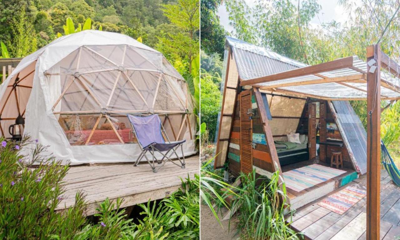 ホテル Cloud Hills Glamping Kintamani エクステリア 写真